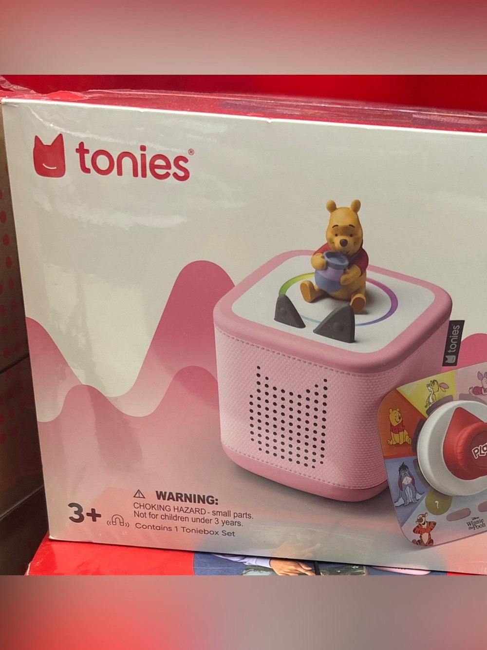 Toniebox2 Winnie the Pooh play set NEW IN BOX pink